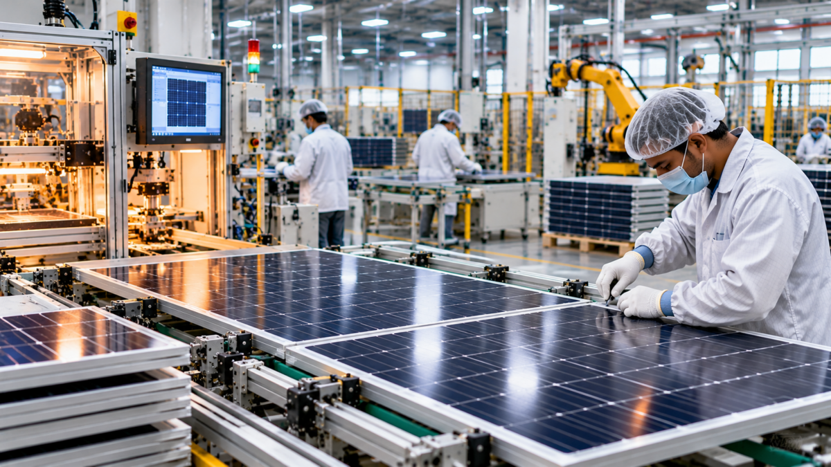 solar manufacturing automation | Websol